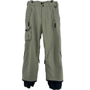 Columbia Convert Snowboard Pants Cargo Pockets Mens Small Khaki Après`-Ski GORP
